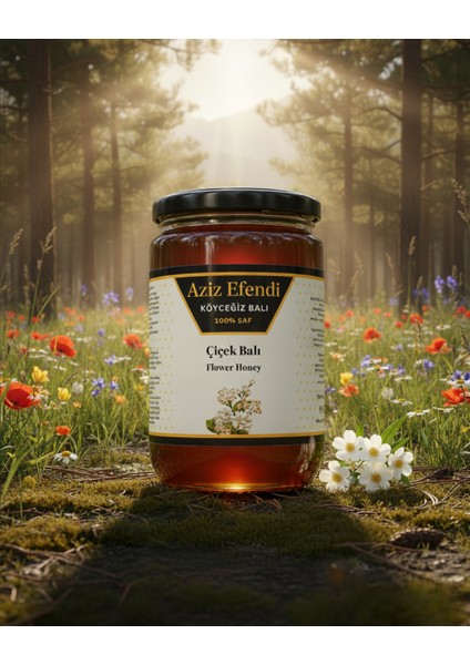 Premium Köyceğiz Çiçek Balı 450 G Cam Kavanoz fırsatları