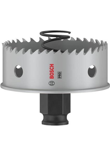 1x Pro Sheet Metal Power Change Plus Delik Açma Testeresi (Paslanmaz Çelik Saclar, Çelik Saclar, Ø 67 Mm, Professional Aksesuar Döner Matkap/vidalamalar, Darbeli Matkap/vidalama)