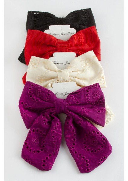 Fiyong Işlemeli Otomatik Toka 15 cm