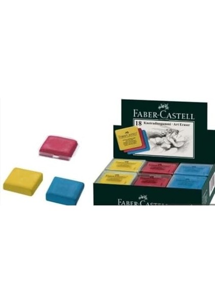 Faber Castell Hamur Silgi - Sarı modelleri
