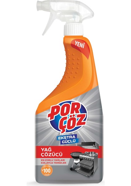 Ekstra Güçlü Yağ Çözücü Sprey 750 ml