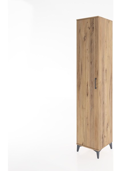 Hyperion Dolap 3 Raflı Tek Kapaklı 44X44X221 Çam-Çam modelleri