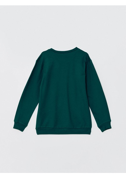 Yeni Sezon Bisiklet Yaka Erkek Çocuk Sweatshirt indirimleri