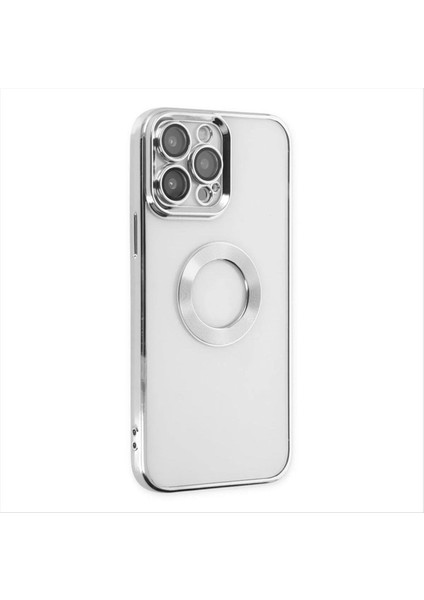iPhone 12 Pro Lüx Lensli Lazer Silikon Kılıf (Kamera Korumalı)