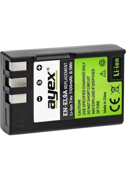 EN-EL9A Batarya, D5000, D3000, D60, D40, D40X ile Uyumlu fiyatları