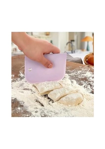 Parça Plastik Pasta Hamur Krema Şekillendirici Kesici Kazıyıcı Dekoratör Spatula Set fiyatları