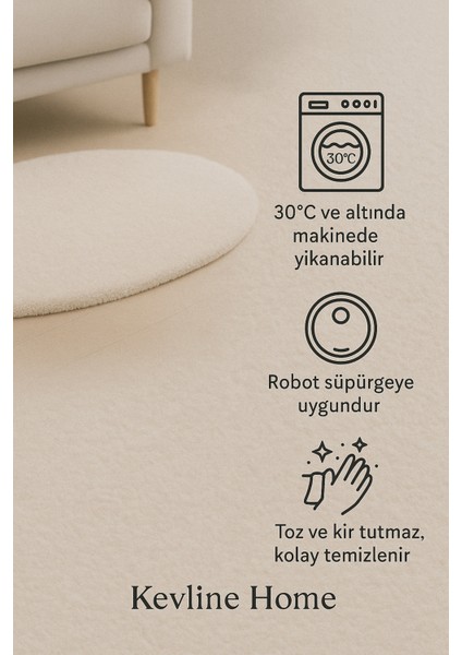Yumuşak Dokulu Tüylü Makinede Yıkanabilir Kaymaz Taban Peluş Halı, Pembe fırsatları