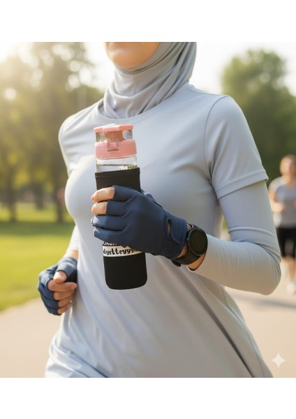 Kılıflı 550 cc Cam Motivasyon Sporcu ve Diyet Matarası – Sağlıklı ve Şık Tasarım | Yerli Üretim