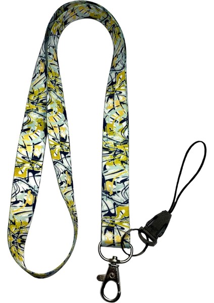 Yağlı Boyun Ipi ve Telefon Askısı Lanyard