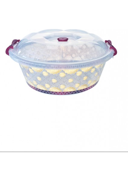 8 Lt. Kapaklı Hamur Leğeni -2717