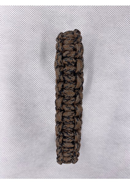 Kahverengi Üstü Siyah Gri Paracord Bileklik fiyatları