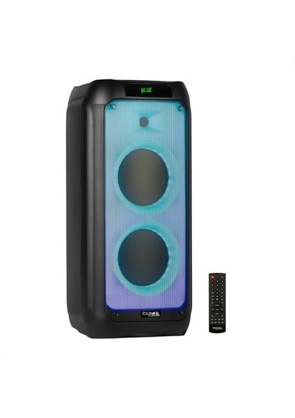 - W8 - 2 Adet 8 Inç (20,3 Cm) Hoparlör, 600W,, USB ve Microsd’li - W LED Efekti, Tws Kablosuz Bağlantı - Siyah fiyatları