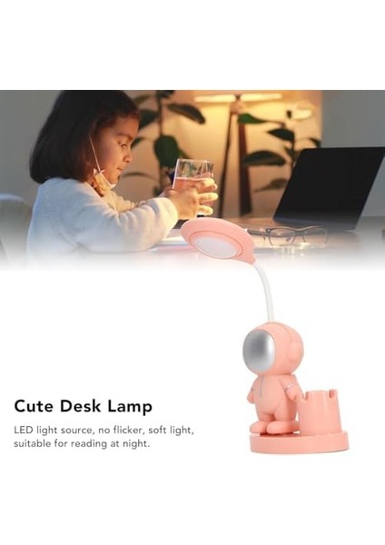 Tasarımlı LED Masa Lambası, Şarj Edilebilir,, Pembe modelleri