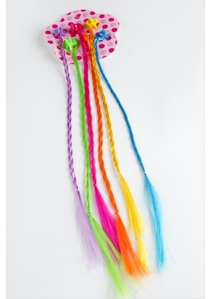 Örgülü Boncuklu Rasta 6 Adet