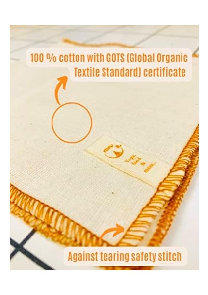 Adet) Yıkanabilir, Kumaş Chemex Kahve Filtresi AĞARTILMAMIŞ%100 Ham Pamuk, Organik, Ekolojik Filtre Chemex (C.2) modelleri