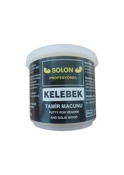 Çok Amaçlı Ahşap Masa Sehpa Çizik Çok Amaçlı Tamir Dolgu Macunu Kelebek 240 gr modelleri