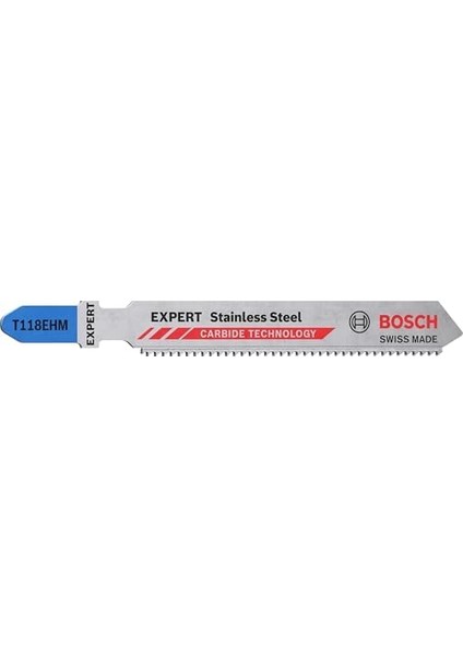 Professional 3x Expert &apos;stainless Steel&apos; T 118 Ehm Dekupaj Testere Bıçakları (Paslanmaz Çelik Saclar, Paslanmaz Çelik Saclar, Uzunluk 83 Mm, Aksesuar Dekupaj Testeresi) fiyatları