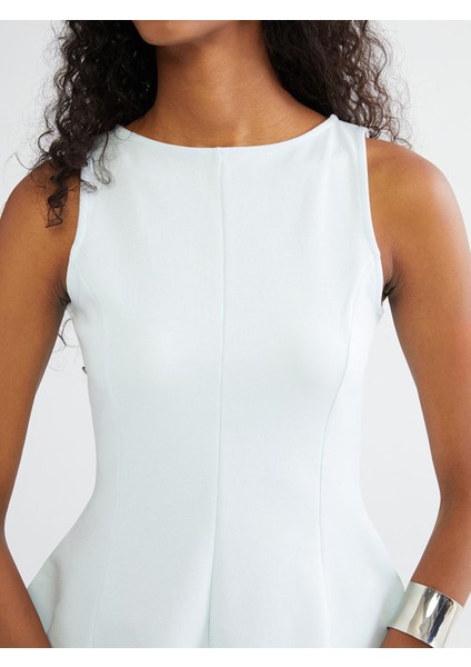 Yeni Sezon Bisiklet Yaka Peplum Bluz modelleri