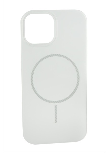 iPhone 15 Buzlu Magsaff Kapak Kılıf