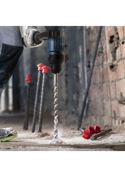 1x Pro Sds Max-4 Kırıcı Delici Delme Ucu (Donatılı, Bina Bloku, Ø 28,00 Mm, Professional Aksesuar Kırıcı Delici) fiyatları