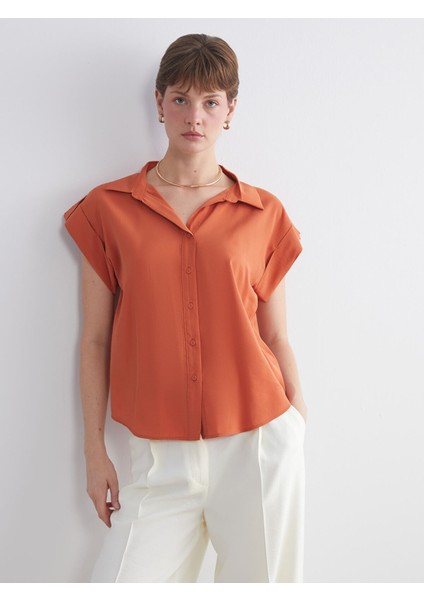 Yeni Sezon Loose Fit Kadın Gömlek