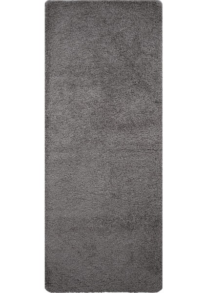 Yıkanabilir, Kaymaz Tabanlı, Şık Gri Shaggy Yolluk Halı modelleri