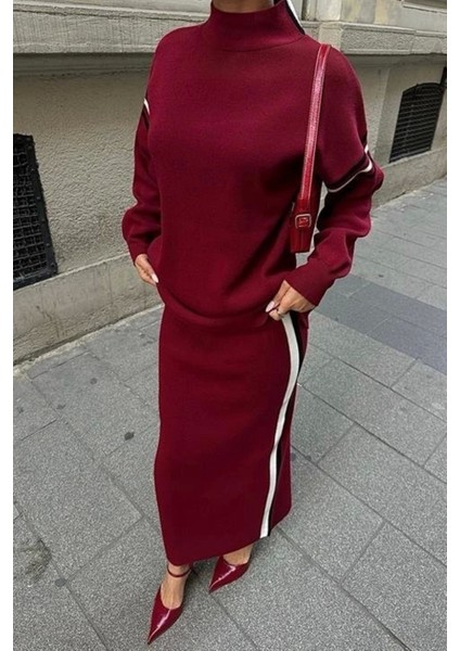 Etekli Spor Çizgili Takım 9991 modelleri