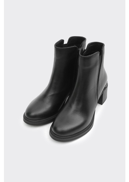 Hakiki Deri Fermuarlı Kadın Bot fiyatları