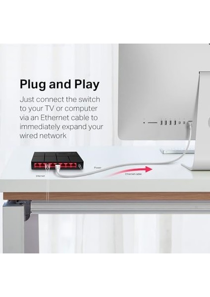 MS108G, 8-Port 10/100/1,000 Mbps Masaüstü Switch modelleri