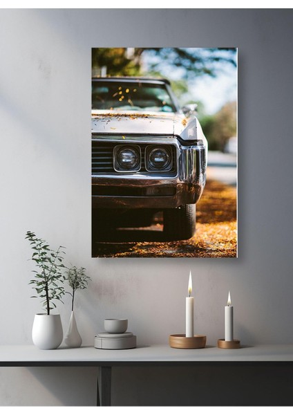 Kanvas Tablo Urban Classic Araba Dekoratif Araba Serisi A4 Kanvas Tablo 70 x 100