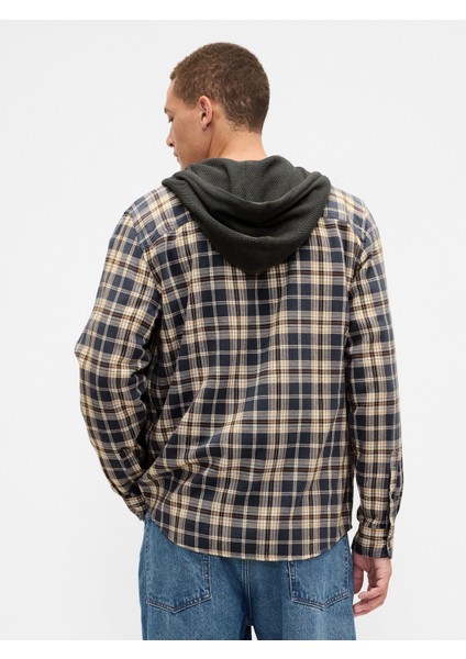 Erkek Koyu Mavi Standart Fit Oxford Gömlek indirimleri