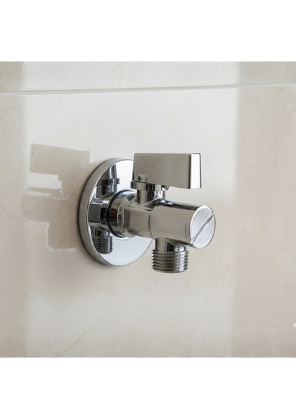 Ara Musluk 3/8 Filtreli Pirinç Krom Musluk Çamaşır Bulaşık Banyo Mutfak Ara Musluğu indirimleri