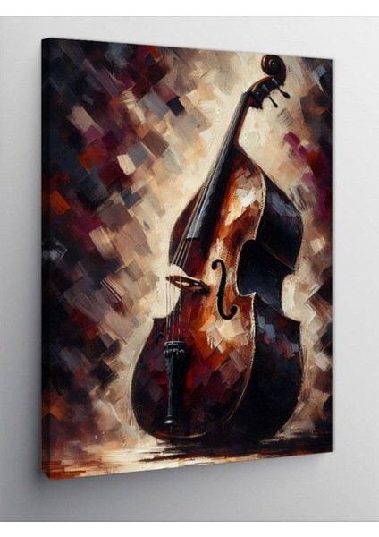 Kanvas Tablo Kontrbas Melodisi 100 x 140 CNVSDKEY-125987-100-140