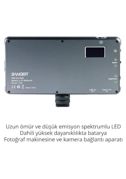 PRO-S21 Rgb LED Video Efekt Işığı fiyatları
