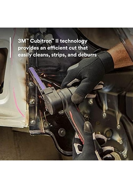 Cubitron Iı Dosya Kemeri, 33439, 60+ Grit, 3/8" x 13", 10&apos;lu Paket Dosya Kemeri, Reçine Bağlı, Spot Kaynak Kaldırma fiyatları