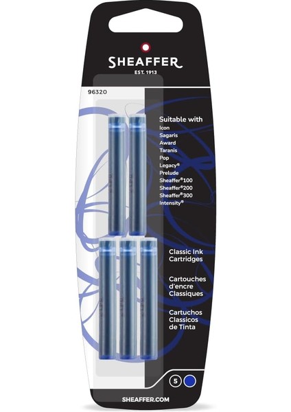 96320 Dolma Kartuş Dolma Kartuş Mavi