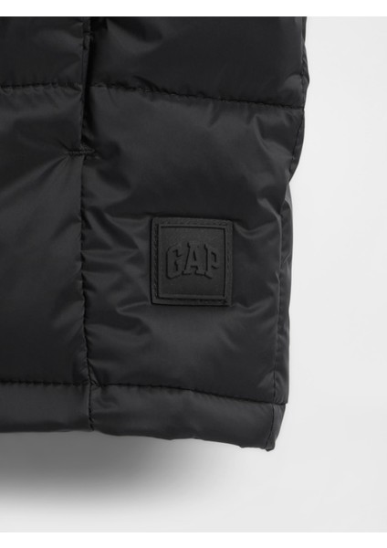 Erkek Çocuk Siyah Recycled Lightweight Puffer Şişme Yelek fiyatları