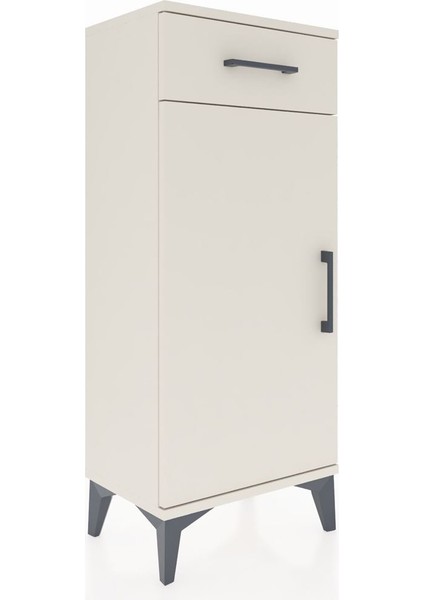 Arges Komodin 2 Raflı Tek Çekmeceli Tek Kapaklı 44X30X106 Aytaşı-Aytaşı fiyatları