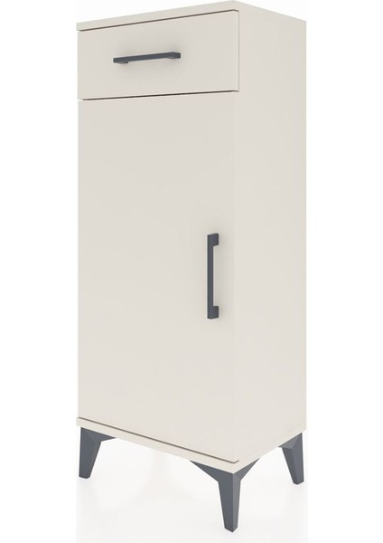 Arges Komodin 2 Raflı Tek Çekmeceli Tek Kapaklı 44X30X106 Aytaşı-Aytaşı modelleri