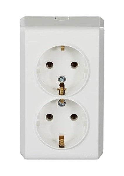 Beyaz Ikili Topraklı Priz fiyatları