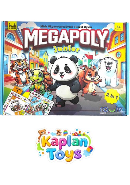 Megapoly Junıor (Küçük Milyonerlerin Oyunu) Kutu Oyunu fiyatları
