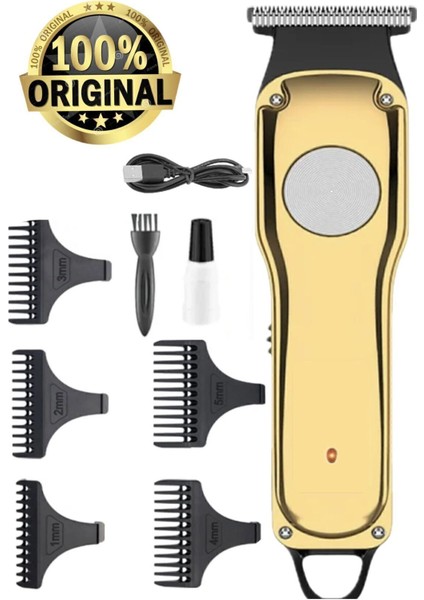 Şarjlı Çok Fonksiyonlu Saç Sakal ve Vücut Tıraş Makinesi Bohça Beyaz