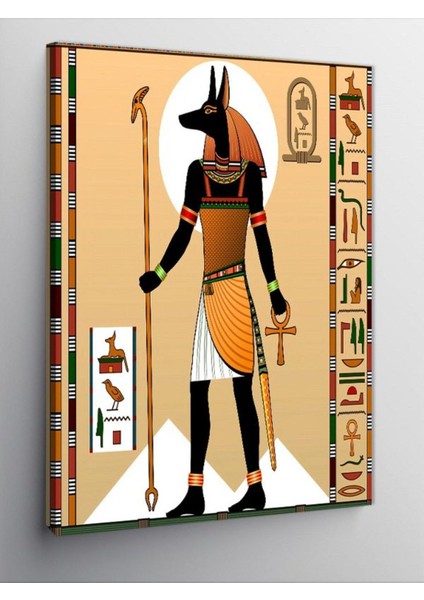 Kanvas Tablo Mısır Tanrısı 100 x 140 CNVSDKEY-125476-100-140