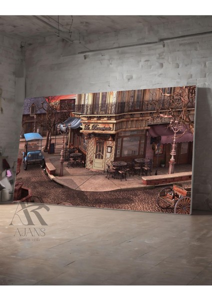 Kanvas Tablo Le Bonoparte Cafe Dekoratif Kanvas Tablo 60 x 90