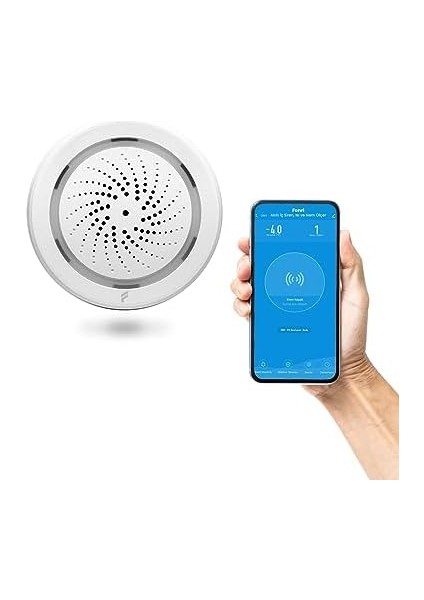 Akıllı Iç Ortam Siren / Isı Nem Ölçer, Wifi, Google Asistan ve Tuya, Uzaktan Kontrol modelleri