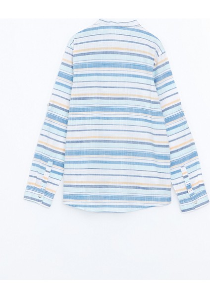 Yeni Sezon Hakim Yaka Erkek Çocuk Gömlek modelleri