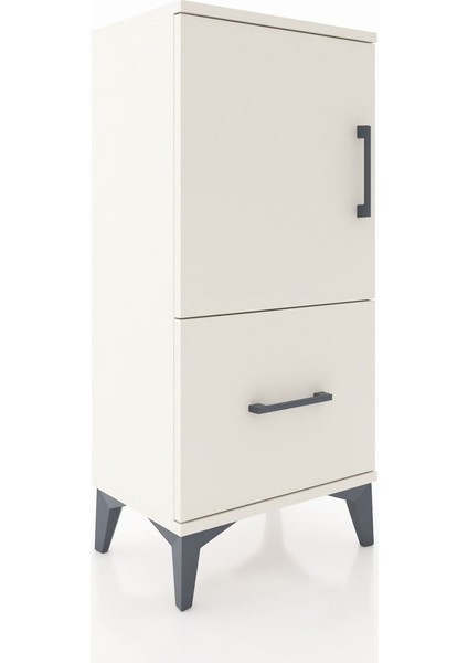 Arges Komodin 2 Raflı Tek Çekmeceli Tek Kapaklı 44X30X96 Aytaşı-Aytaşı fiyatları