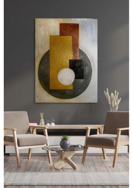 Kanvas Tablo Van Gogh Tarzı Vazo-Kanvas Duvar Tablo 70 x 100