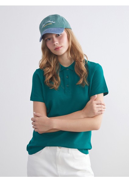 Yeni Sezon Polo Yaka Kadın Tişört