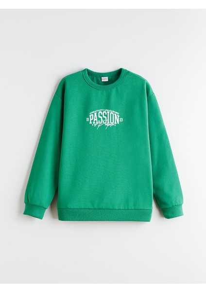 Yeni Sezon Bisiklet Yaka Erkek Çocuk Sweatshirt 2'li fiyatları